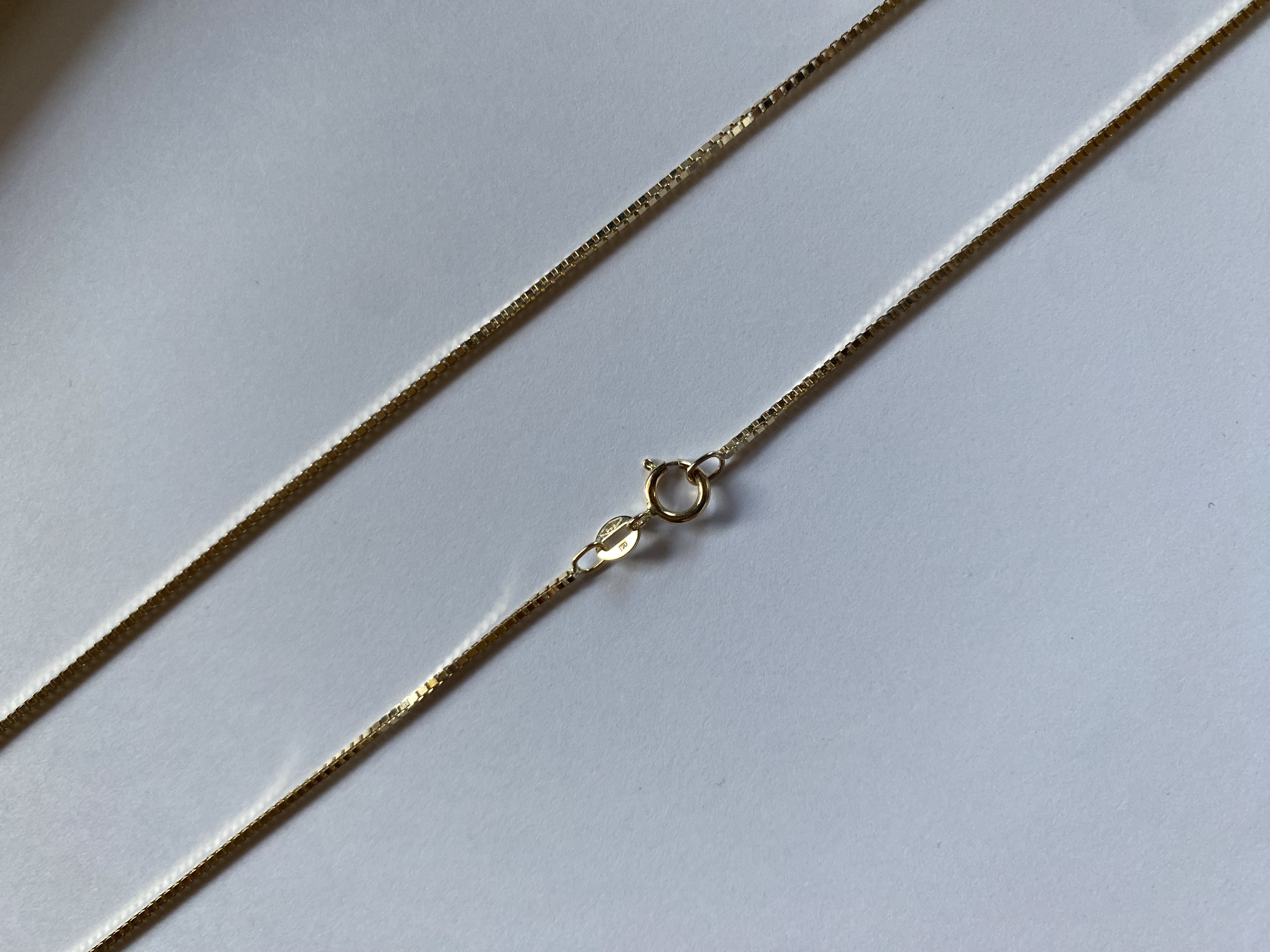 Goldhalskette (42 cm) Goldhalskette (42 cm)