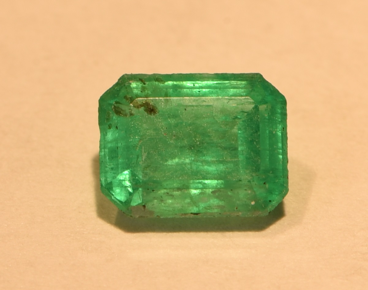 facettierter Smaragd (0,54 ct)